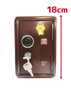 りるくまミニチュア金庫バンク　Ｂ