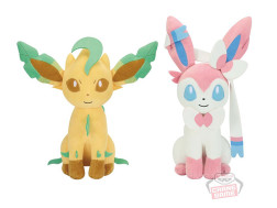 ポケットモンスター　もふぐっとぬいぐるみ　イーブイフレンズ～リーフィア・ニンフィア～