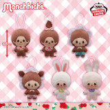 梦奇奇 花朵图案玩偶吊饰