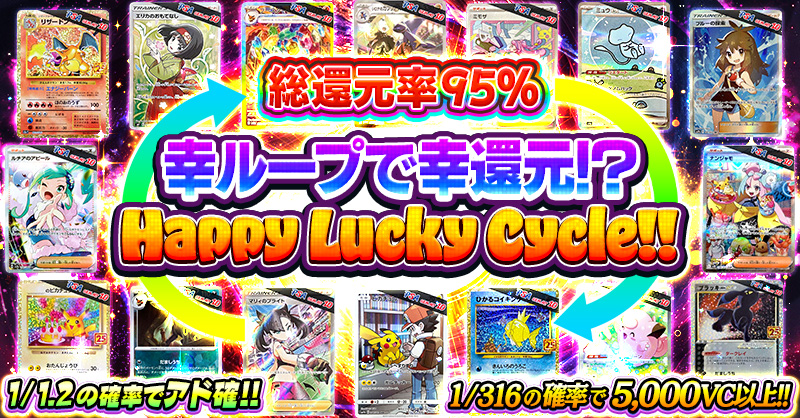 幸ループで幸還元!? Happy Lucky Cycle!!