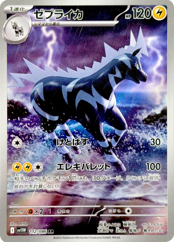 【C賞】ゼブライカ AR シングル