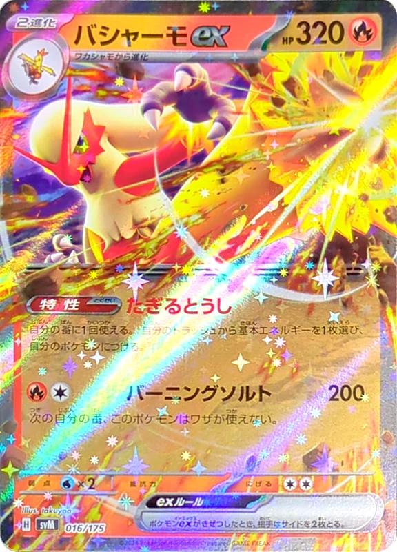 【C賞】バシャーモex シングル