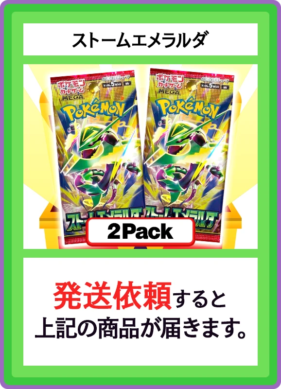 【B賞】ストームエメラルダ 2パック